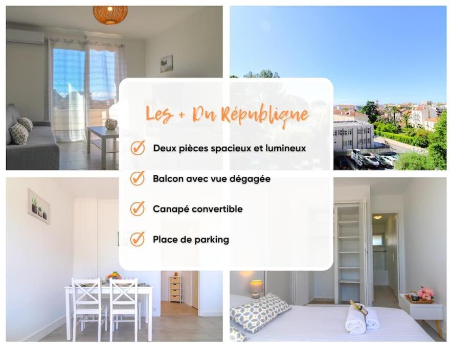 Le Republique By Apirent #Balcon #Climatisation #Parking Apartment Кан Екстериор снимка